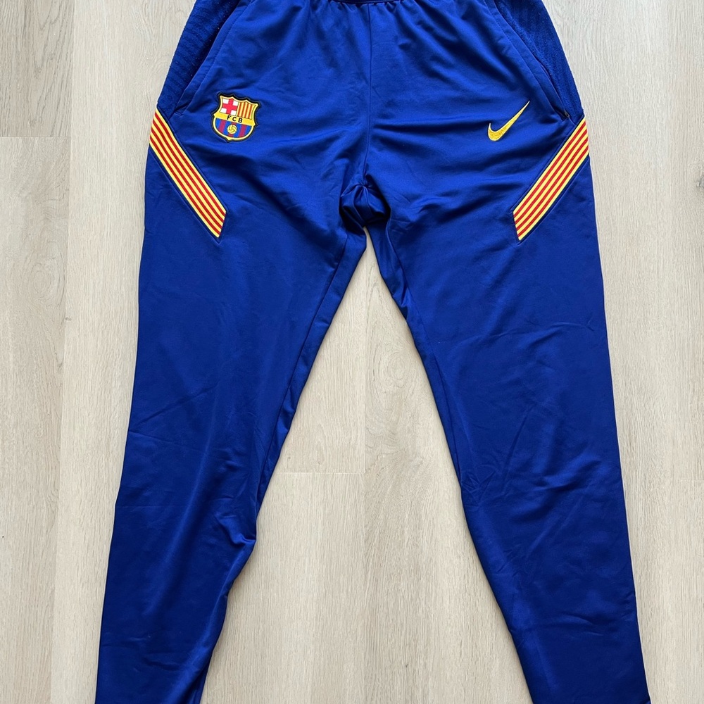 Nike Blue FC Barcelona Joggers